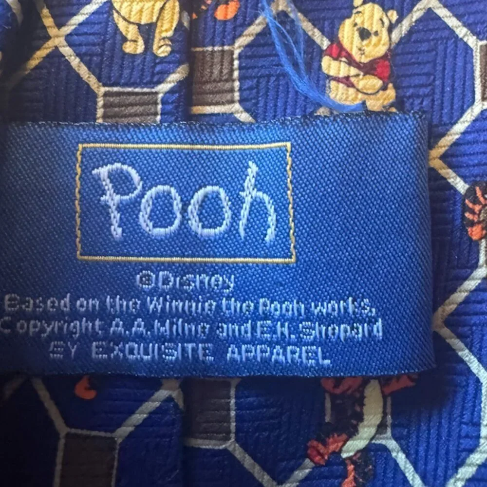 Set of 3 Disney Winnie the Pooh Suit Ties Colorful
